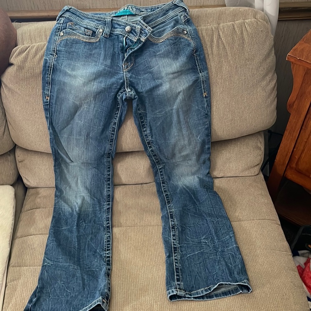 Ariat turquoise jeans